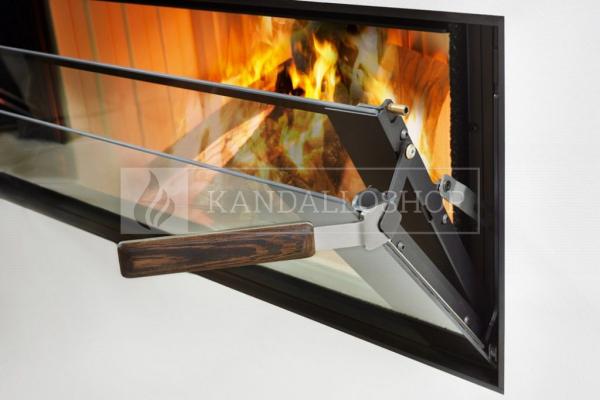 Spartherm Premium V ASh acél kandallóbetét liftes tolóajtóval kandalloshop