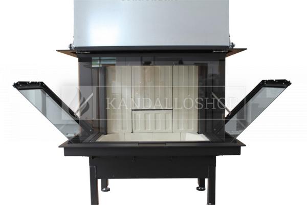 Spartherm Premium A 3RL 80h három oldali kandallóbetét liftes tolóajtóval és osztott üveggel kandalloshop