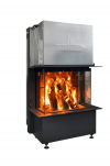 Spartherm Premium A 3RL 80h három oldali kandallóbetét liftes tolóajtóval és osztott üveggel kandalloshop