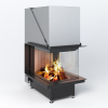 Spartherm Premium A U 70h három oldali kandallóbetét liftes tolóajtóval és osztott üveggel kandalloshop