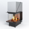 Spartherm Premium A U 70h három oldali kandallóbetét liftes tolóajtóval és osztott üveggel kandalloshop