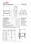 Kobok Chopok 850/450 510 570 sík üvegű kandallóbetét liftes tolóajtóval kandalloshop