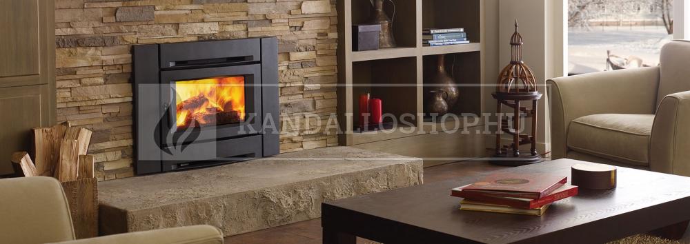 Regency CI1250 sík üvegű minőségi kanadai kandalló