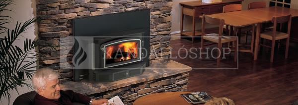 Regency I2400 sík üvegű minőségi kanadai kandalló kandalloshop