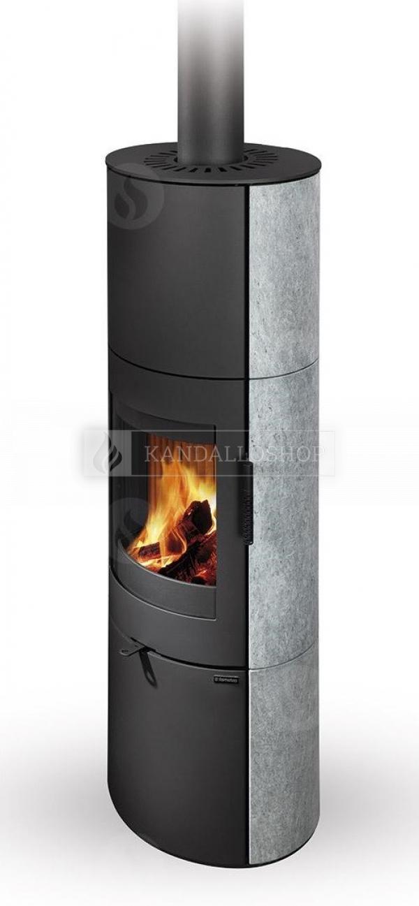 Romotop LUGO N 02 AKUM hőtárolós zsírkőborítású kandallókályha kandalloshop