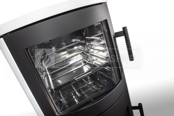 Romotop LUGO N 01 BF kandalló kályha kerámia béléssel és beépített sütővel kandalloshop