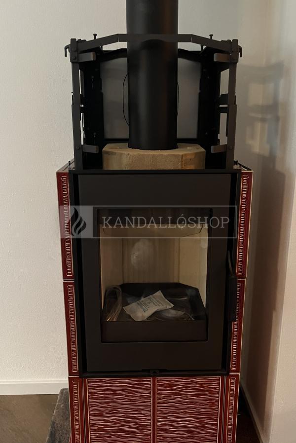Hein Gremio 3 modern hőtárolós kandallókályha teljes kerámia borítással kandalloshop