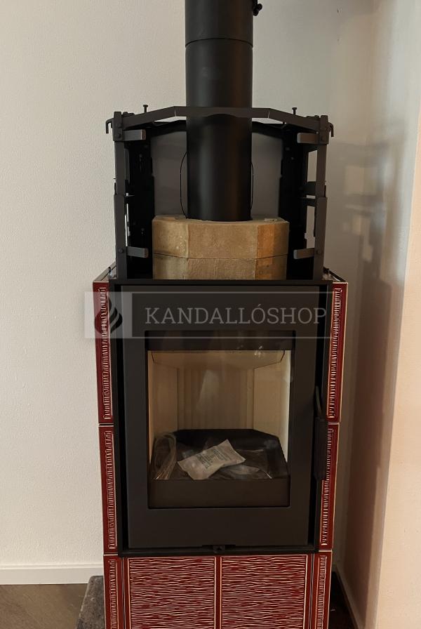 Hein Gremio 3 modern hőtárolós kandallókályha teljes kerámia borítással kandalloshop