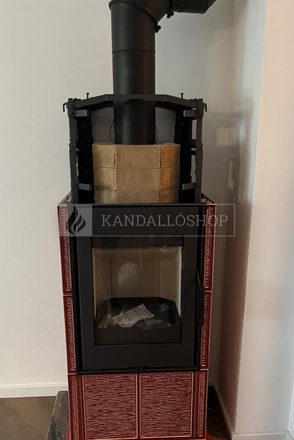 Hein Gremio 3 modern hőtárolós kandallókályha teljes kerámia borítással kandalloshop
