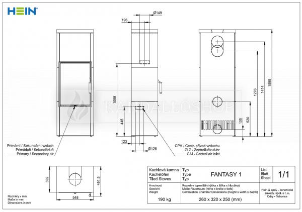 Hein Fantasy 1 kandallshop