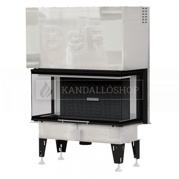BeF Royal V 10 C háromoldalú léghűtéses kandallóbetét liftes tolóajtóval kandalloshop