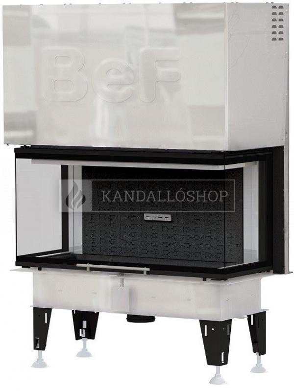 BeF Royal V 10 C háromoldalú léghűtéses kandallóbetét liftes tolóajtóval kandalloshop