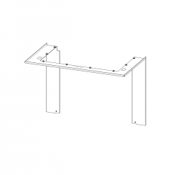 Fémkeret IC2LF RAM11 kandalloshop