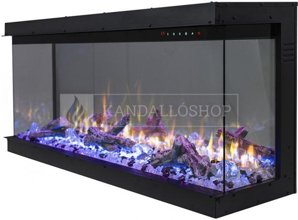 Aflamo Superb 50 elektromos háromoldalas látvány kandalló távirányítóval kandalloshop