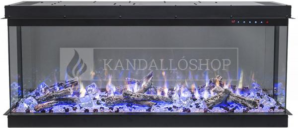 Aflamo Superb 60 háromoldalas elektromos látvány kandalló távirányítóval kandalloshop