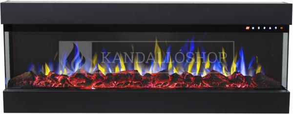 Aflamo Imperial 50 elektromos háromoldalas látvány kandalló távirányítóval kandalloshop