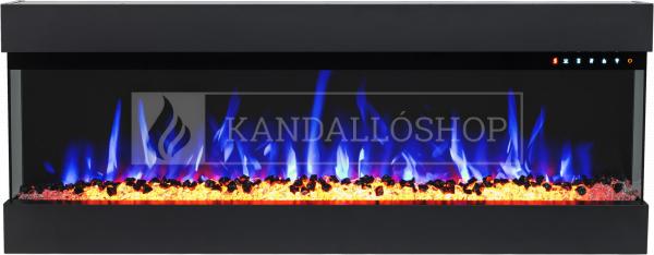 Aflamo Imperial 72 elektromos háromoldalas látvány kandalló távirányítóval kandalloshop