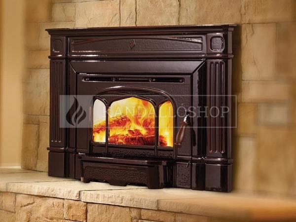 Hampton HI405 sík üvegű minősegi kanadai kandalló kandalloshop