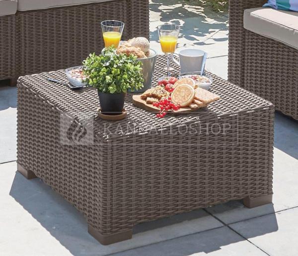 Keter California Cappuccino kerti dohányzóasztal kandalloshop