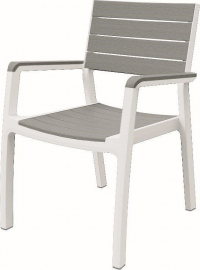 Keter Harmony kerti szék fehér/szürke