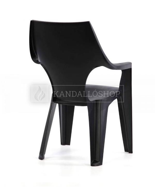 Keter Dante High Back grafit színű szék kandalloshop