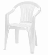Keter Sicilia műanyag kerti szék fehér