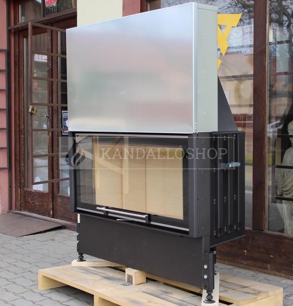 Kobok Chopok VD 1170/450 510 570 légfűtéses kandallóbetét liftes tolóajtóval kandalloshop