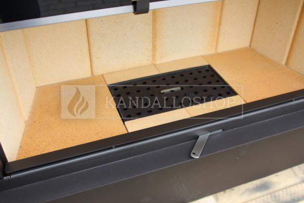 Kobok Chopok VD 1170/450 510 570 légfűtéses kandallóbetét liftes tolóajtóval kandalloshop