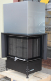 Kobok Chopok R90 67 VD P 720/510-S/500, SM, 3S VD takarókeret, fekete samott kandalloshop