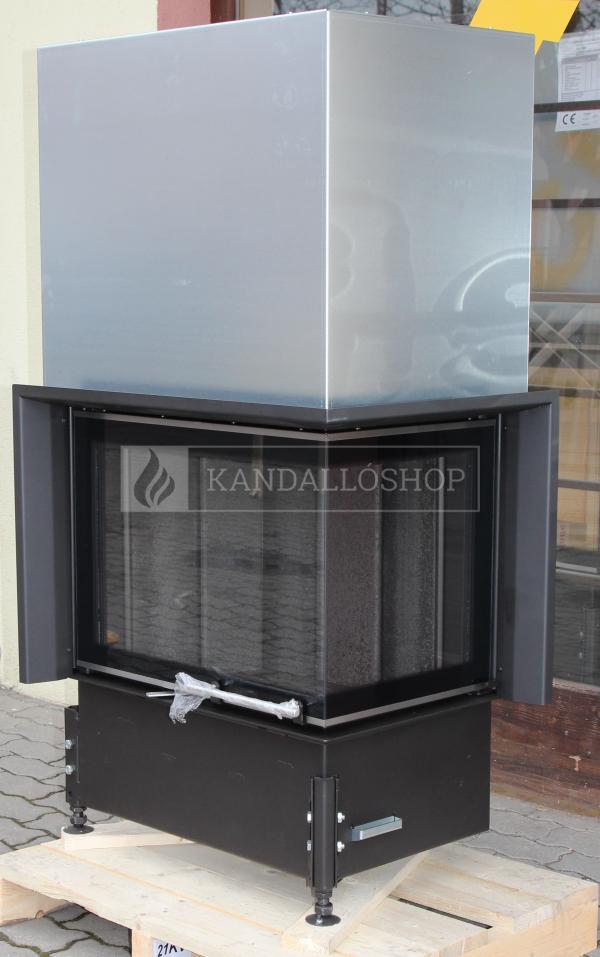 Kobok Chopok R90 67 VD P 720/510-S/500, SM, 3S VD takarókeret, fekete samott kandalloshop