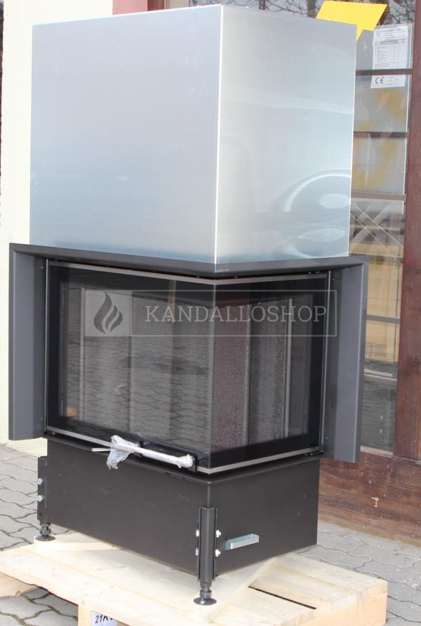 Kobok Chopok R90 67 VD P 720/510-S/500, SM, 3S VD takarókeret, fekete samott kandalloshop