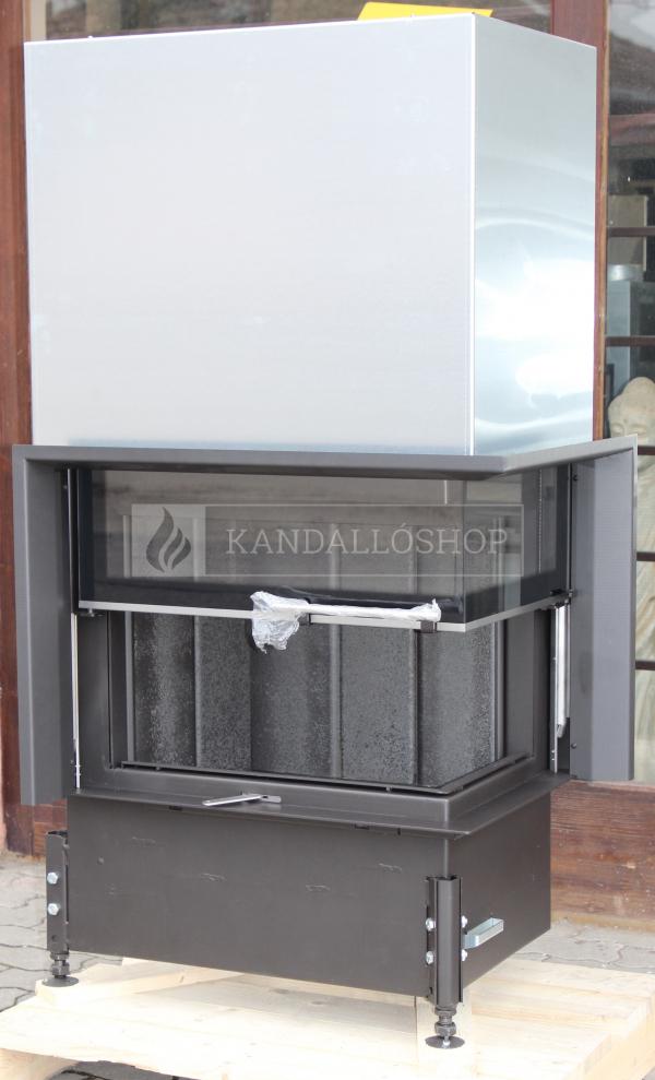 Kobok Chopok R90 67 VD P 720/510-S/500, SM, 3S VD takarókeret, fekete samott kandalloshop