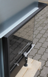 Kobok Chopok R90 67 VD P 720/510-S/500, SM, 3S VD takarókeret, fekete samott kandalloshop
