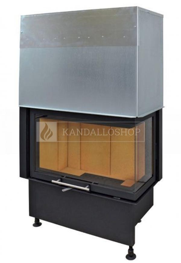 Kobok Chopok R 90 S/500 VD L/P 950/450 510 570 légfűtéses kandallóbetét liftes tolóajtóval kandalloshop