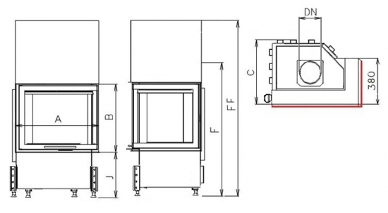 Kobok Kazeta R90 S/380 - rajz kandalloshop