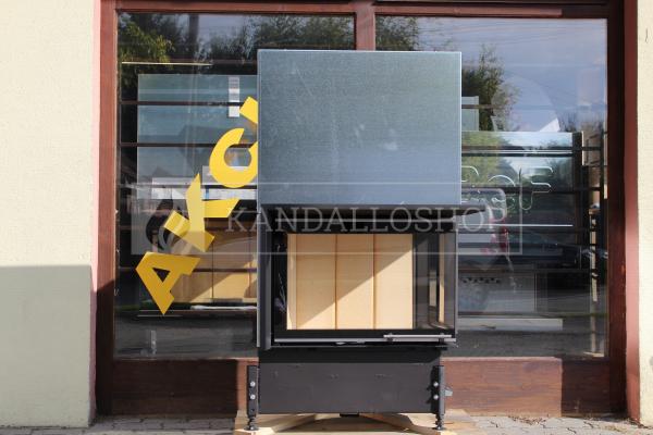 Kobok Kazeta R 90 S/380 VD L/P 780/450 510 570 hajlított üvegű légfűtéses kandallóbetét liftes tolóajtóval kandalloshop
