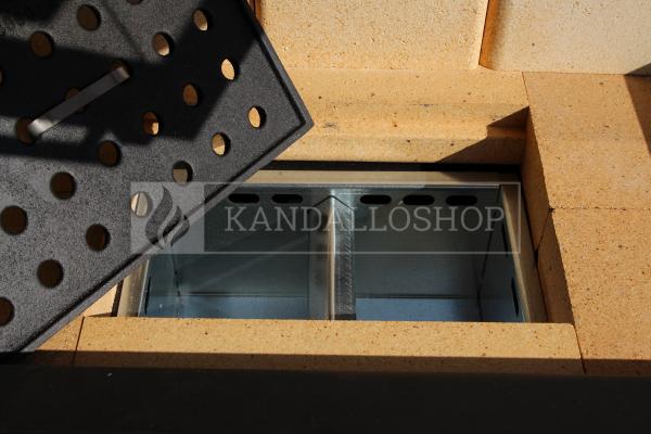 Kobok Kazeta R 90 S/380 VD L/P 780/450 510 570 hajlított üvegű légfűtéses kandallóbetét liftes tolóajtóval kandalloshop