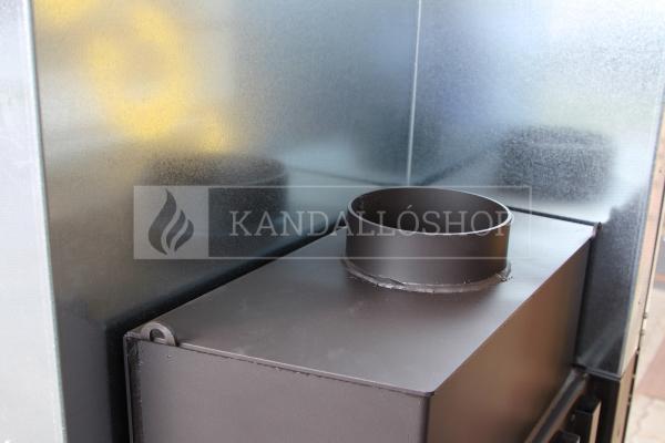 Kobok Kazeta R 90 S/380 VD L/P 780/450 510 570 hajlított üvegű légfűtéses kandallóbetét liftes tolóajtóval kandalloshop