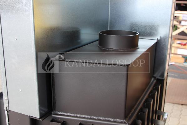 Kobok Kazeta R 90 S/380 VD L/P 780/450 510 570 hajlított üvegű légfűtéses kandallóbetét liftes tolóajtóval kandalloshop