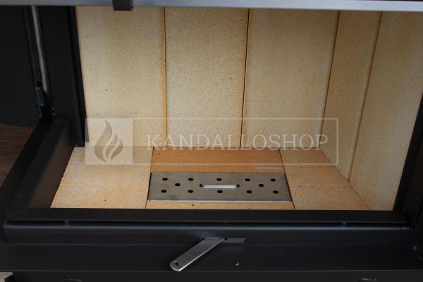 Kobok Kazeta R 90 S/380 VD L/P 780/450 510 570 hajlított üvegű légfűtéses kandallóbetét liftes tolóajtóval kandalloshop