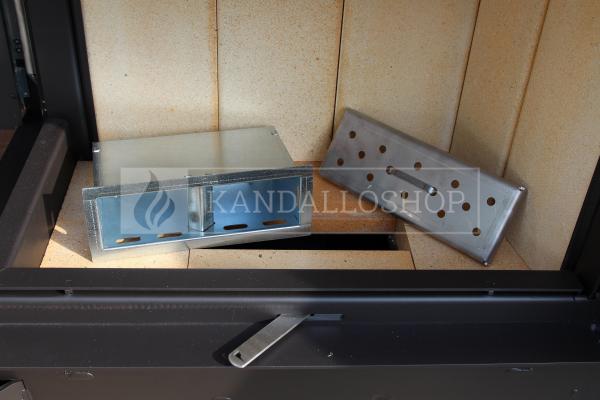 Kobok Kazeta R 90 S/380 VD L/P 780/450 510 570 hajlított üvegű légfűtéses kandallóbetét liftes tolóajtóval kandalloshop