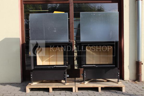 Kobok Kazeta R 90 S/380 VD L/P 780/450 510 570 hajlított üvegű légfűtéses kandallóbetét liftes tolóajtóval kandalloshop