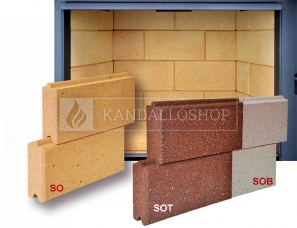 Kobok Kazeta R 90 S/500 VD L/P 720/450 510 570 hajlított üvegű légfűtéses kandallóbetét liftes tolóajtóval kandalloshop
