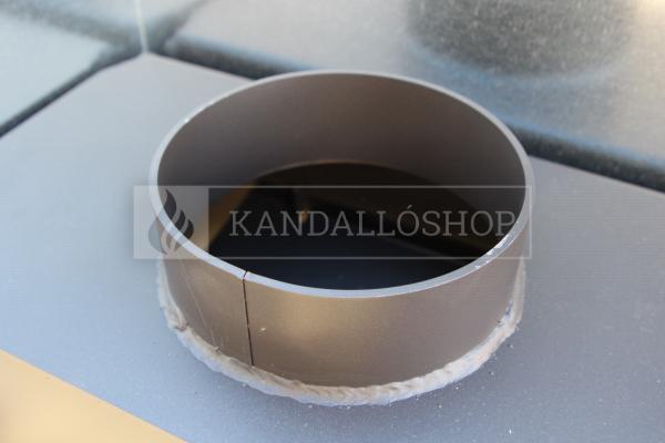 Kobok Kazeta R 90 S/500 VD L/P 780/450 510 570 hajlított üvegű légfűtéses kandallóbetét liftes tolóajtóval kandalloshop