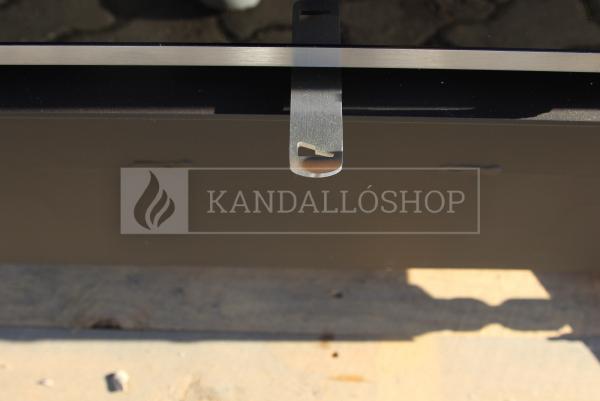 Kobok Kazeta R 90 S/500 VD L/P 780/450 510 570 hajlított üvegű légfűtéses kandallóbetét liftes tolóajtóval kandalloshop