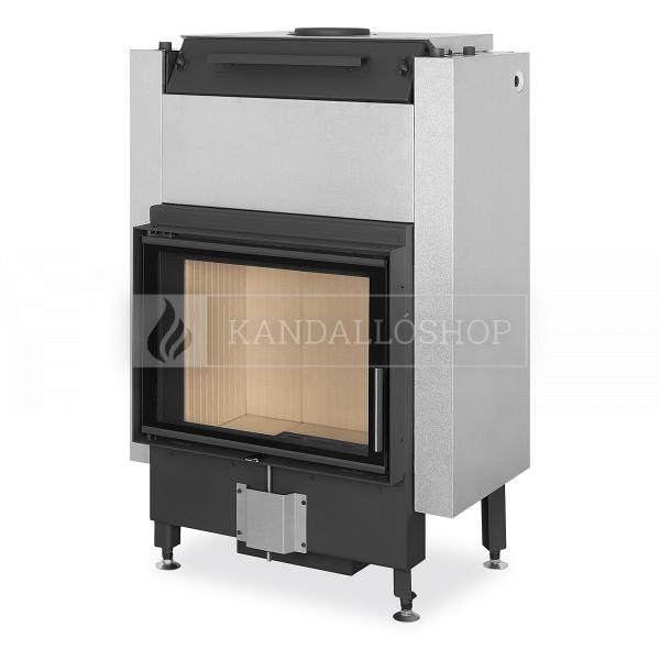 Romotop DYNAMIC W 2g 66.50.01P sík üvegű vízteres tripla üveggel ellátott kandallóbetét kandalloshop