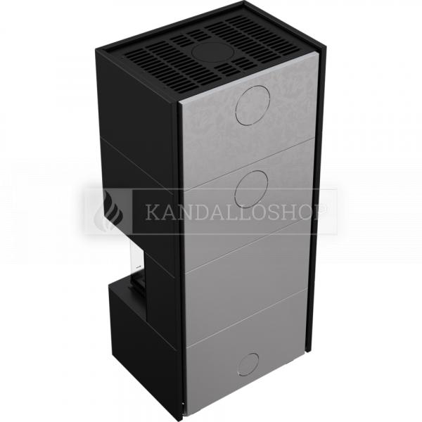 Kratki NBC 7 HOME EASY BOX három oldalas légfűtéses acél kandallóbetét liftes tolóajtóval