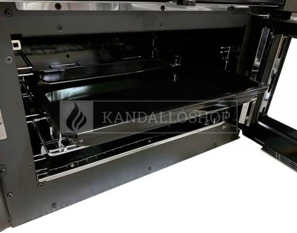 La Nordica Verona XXL kandallókályha öntöttvas főzőlappal és sütővel a tűztér alatt kandalloshop