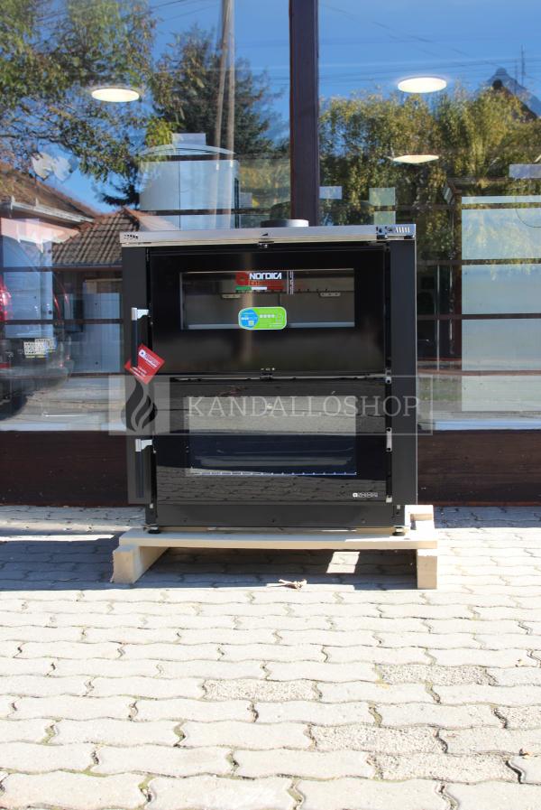 La Nordica Verona XXL kandallókályha öntöttvas főzőlappal és sütővel a tűztér alatt kandalloshop