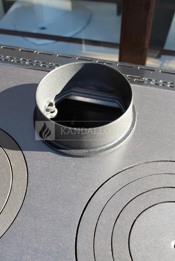 La Nordica Verona XXL kandallókályha öntöttvas főzőlappal és sütővel a tűztér alatt kandalloshop